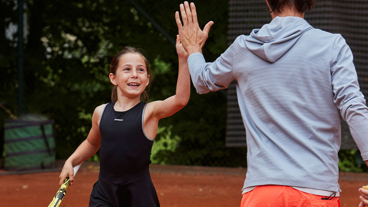 High-Five nach dem Training